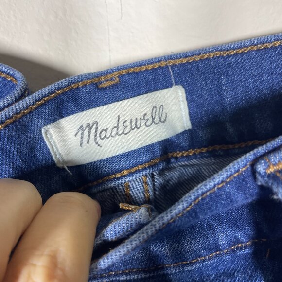 Madewell The Perfect Vintage Straight Jeans Size 33 Denim Pants! - Picture 2 of 6